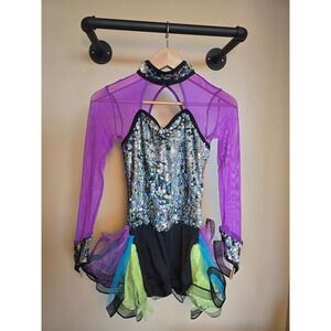 Weissman Costume "Me Too" Tap/Jazz Dance Recital Costume child size large